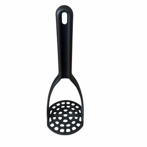 Pampered Chef #2317 Black Nylon POTATO MASHER Smasher Bean Veggies Fruit  10”